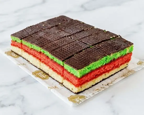 Spelt Rainbow Cookies